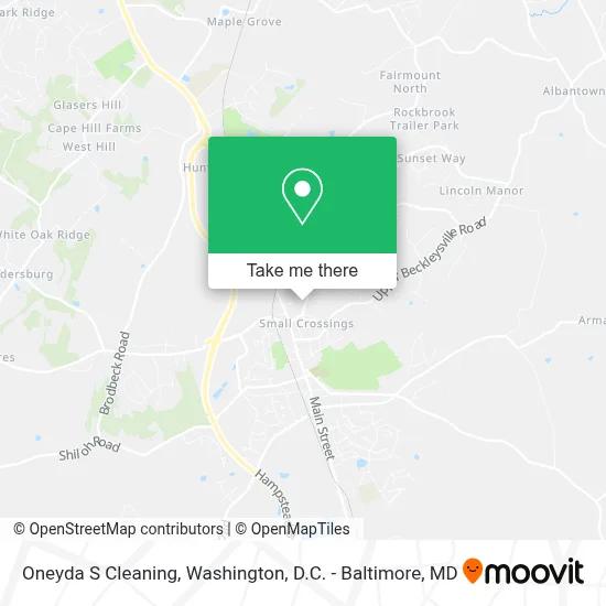 Oneyda S Cleaning map