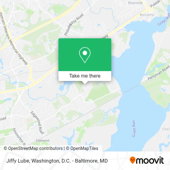Jiffy Lube map