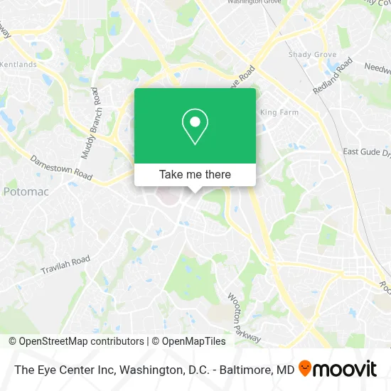 The Eye Center Inc map