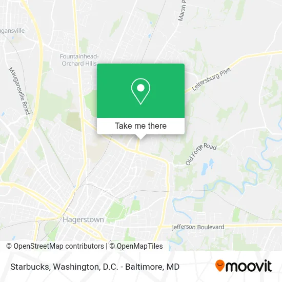 Starbucks map