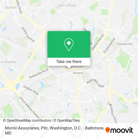 Morisi Associates, Pllc map