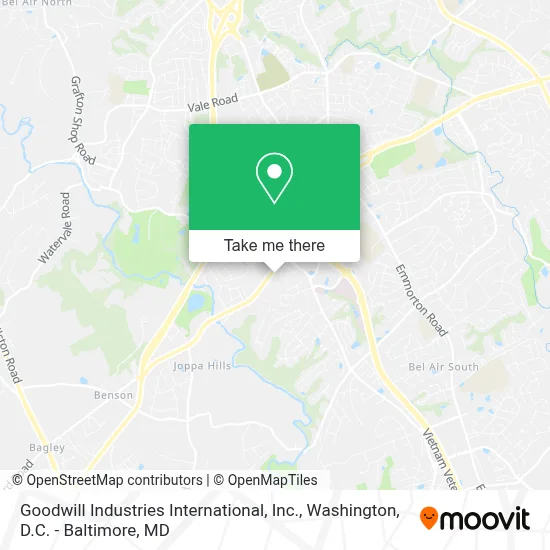 Goodwill Industries International, Inc. map