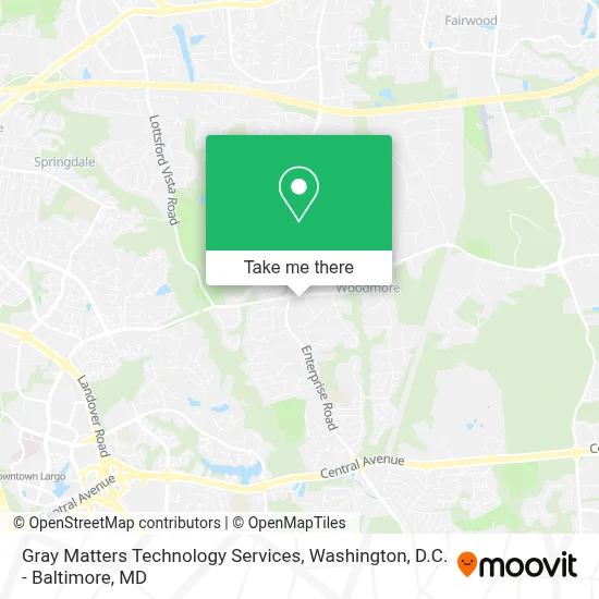 Gray Matters Technology Services map