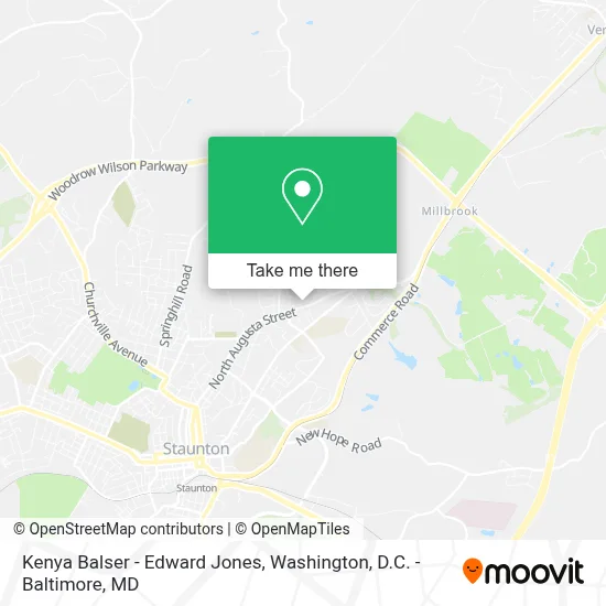 Kenya Balser - Edward Jones map