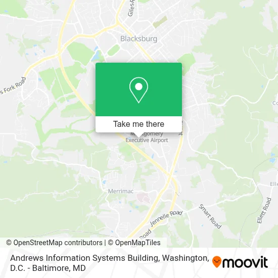 Andrews Information Systems Building map