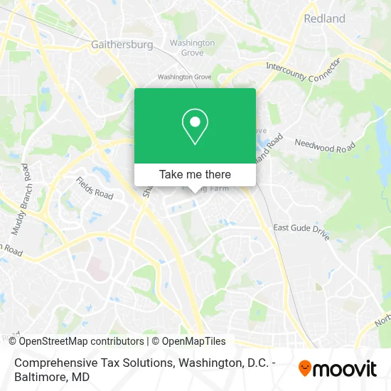 Comprehensive Tax Solutions map