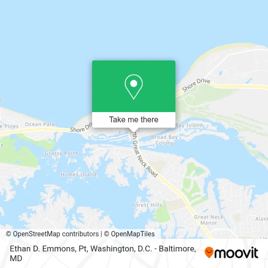 Ethan D. Emmons, Pt map