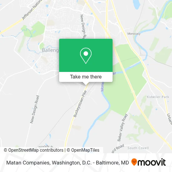 Matan Companies map