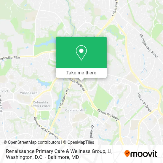 Renaissance Primary Care & Wellness Group, Ll map