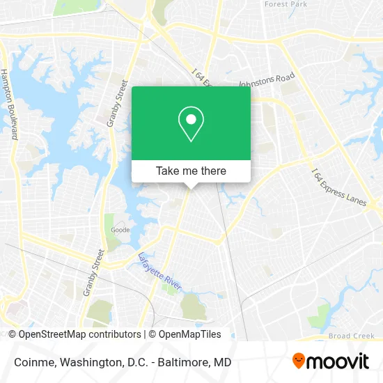 Coinme map