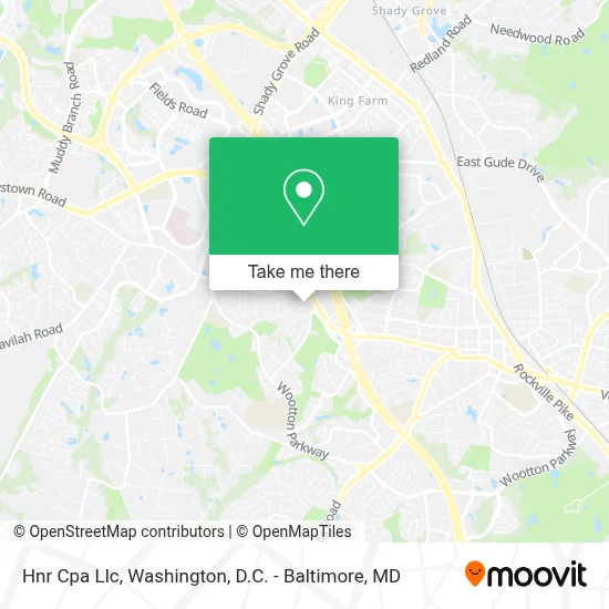 Hnr Cpa Llc map