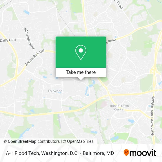 A-1 Flood Tech map