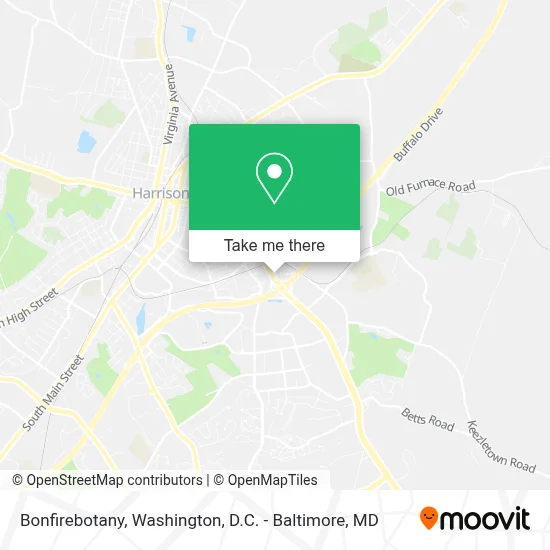 Bonfirebotany map