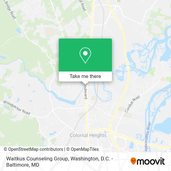 Waitkus Counseling Group map