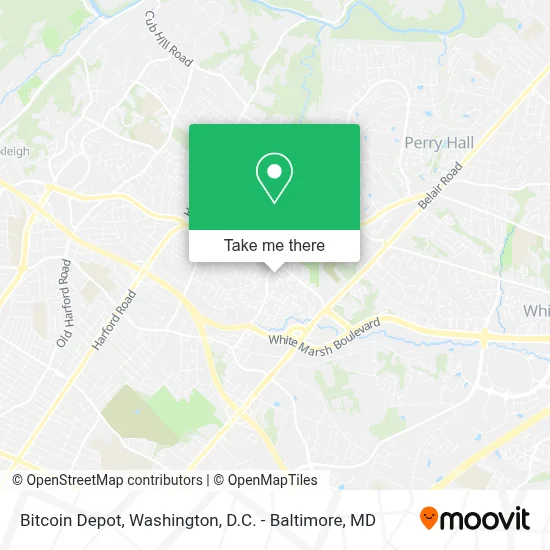 Bitcoin Depot map