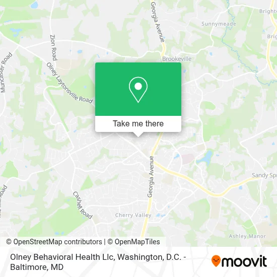Olney Behavioral Health Llc map