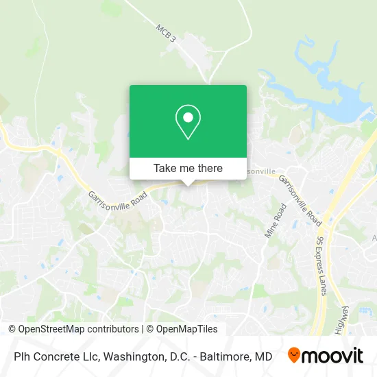 Plh Concrete Llc map
