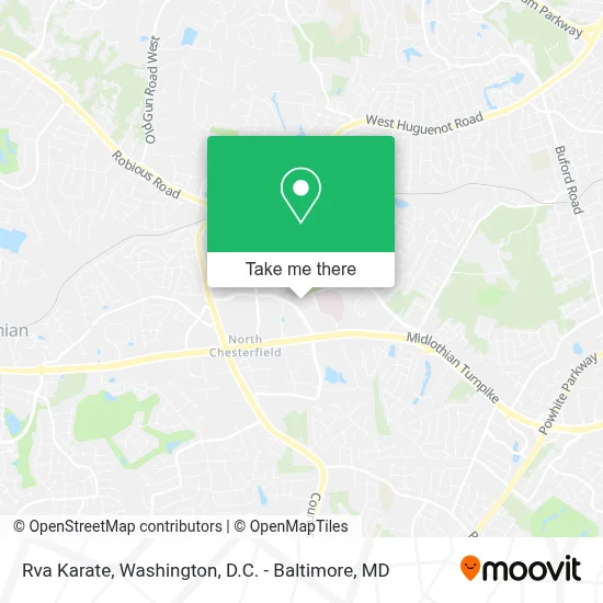 Rva Karate map