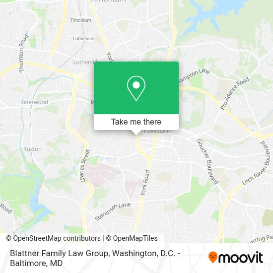 Blattner Family Law Group map