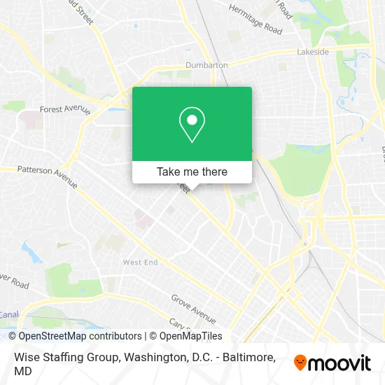 Wise Staffing Group map