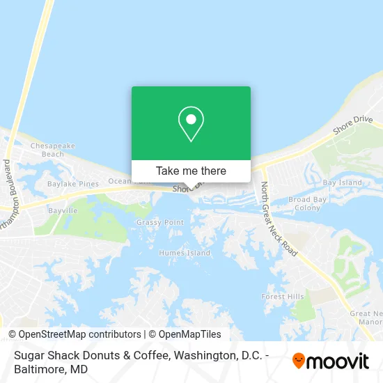 Sugar Shack Donuts & Coffee map