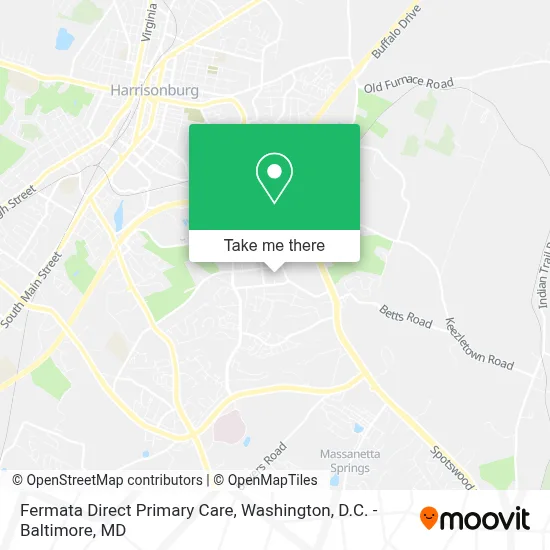 Fermata Direct Primary Care map