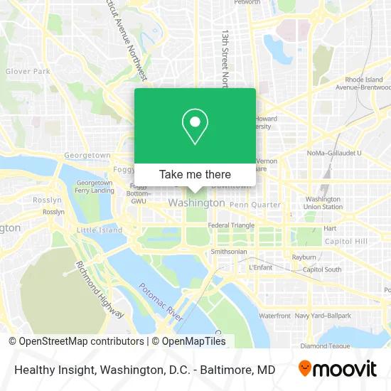 Healthy Insight map
