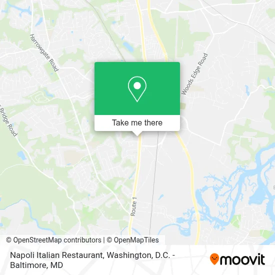 Napoli Italian Restaurant map