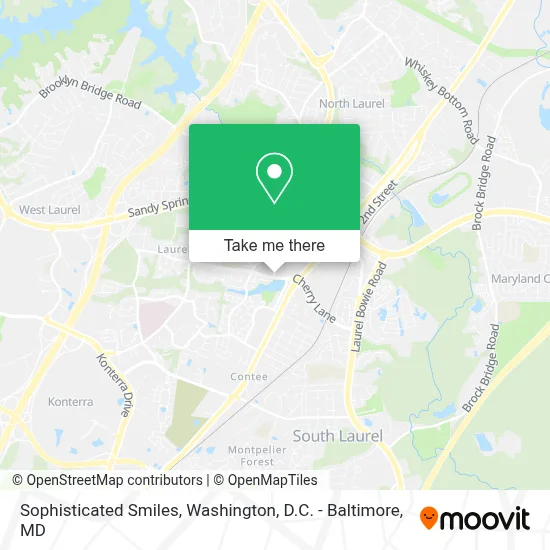 Sophisticated Smiles map