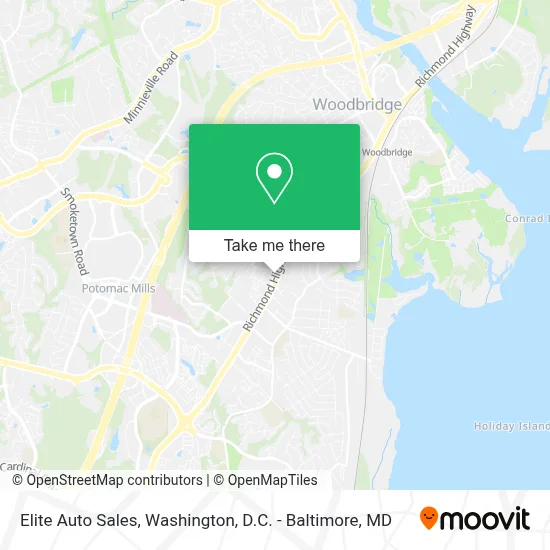 Elite Auto Sales map