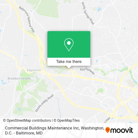 Commercial Buildings Maintenance Inc map