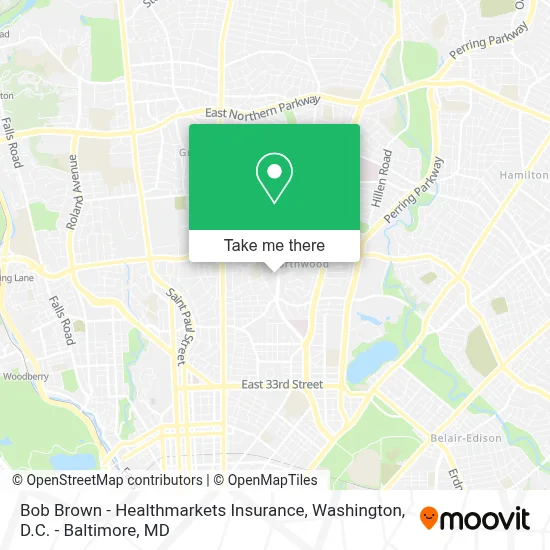 Bob Brown - Healthmarkets Insurance map