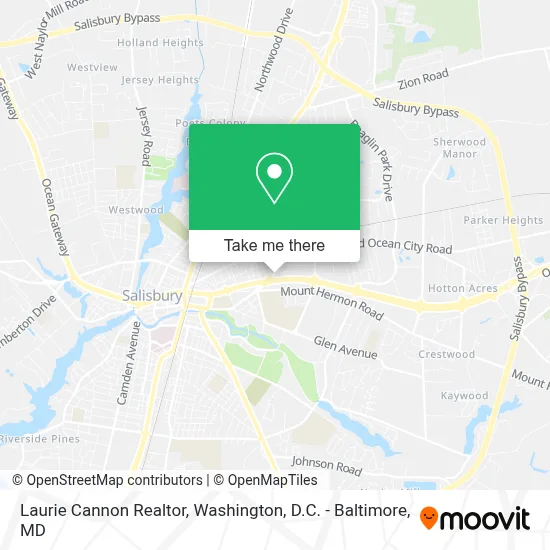 Laurie Cannon Realtor map