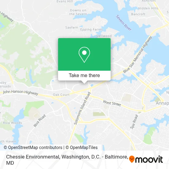 Chessie Environmental map