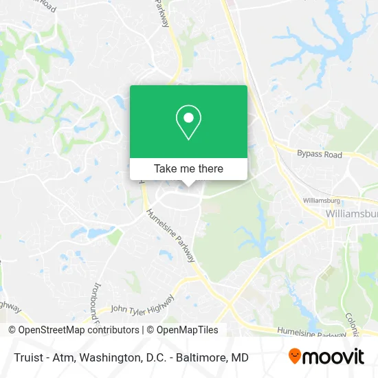 Truist - Atm map