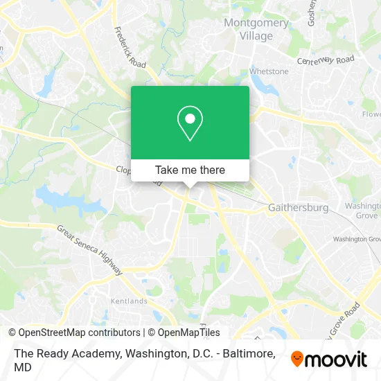 The Ready Academy map