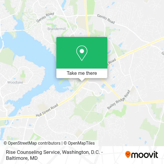Rise Counseling Service map