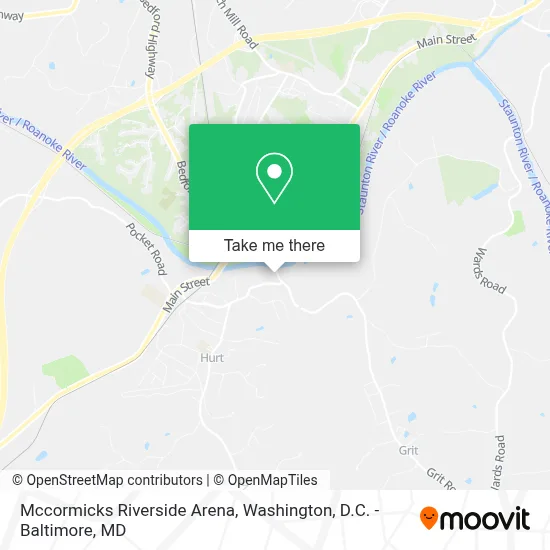 Mccormicks  Riverside  Arena map