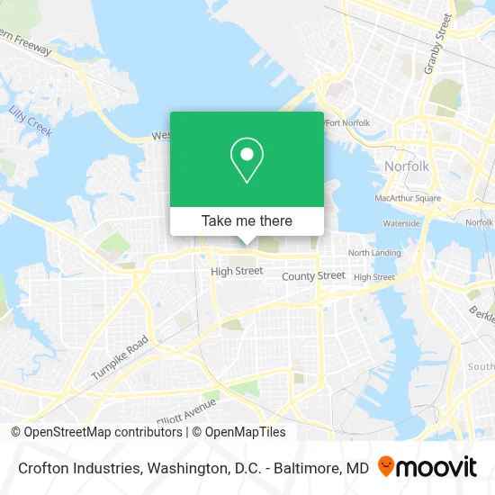 Crofton Industries map