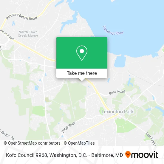 Kofc Council 9968 map