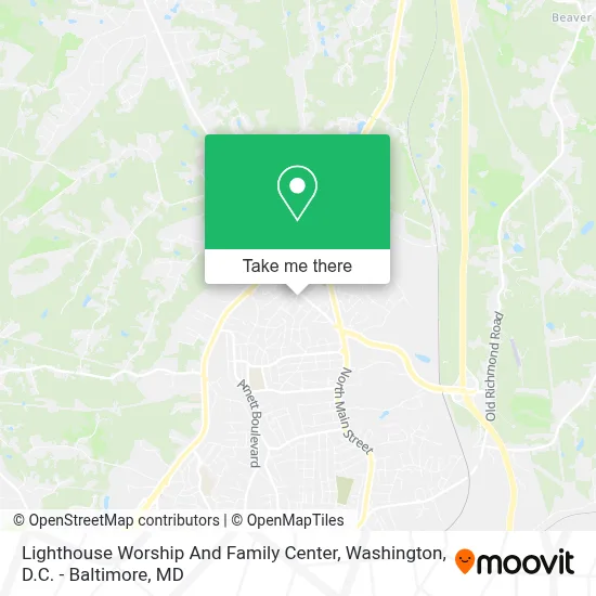 Lighthouse Worship And Family Center map