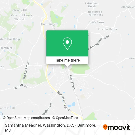 Samantha Meagher map