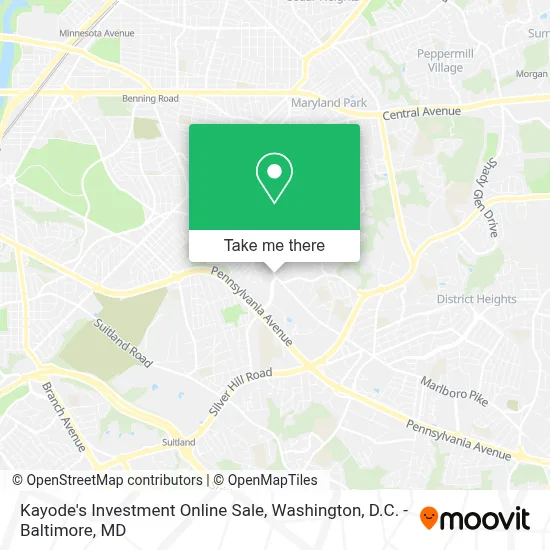 Kayode's Investment Online Sale map