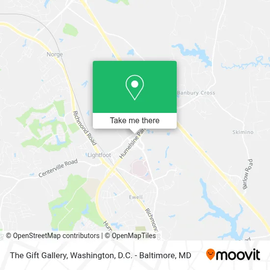 The Gift Gallery map