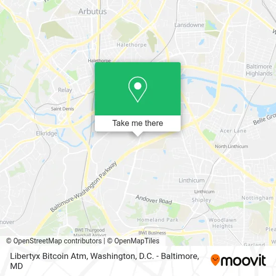 Libertyx Bitcoin Atm map