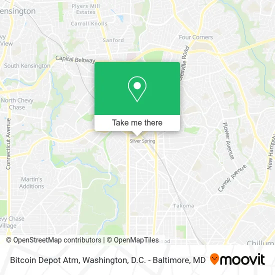 Bitcoin Depot Atm map
