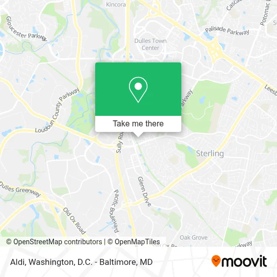 Aldi map