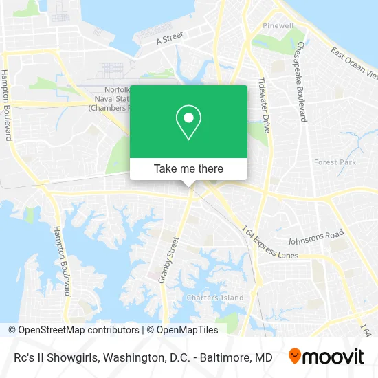 Rc's II Showgirls map