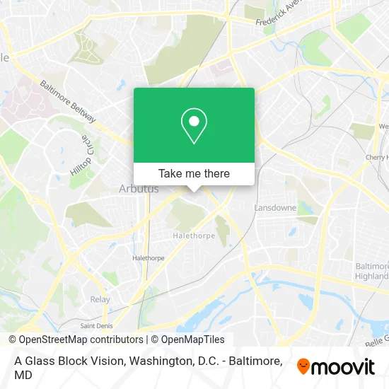 A Glass Block Vision map
