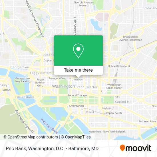 Pnc Bank map